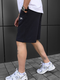 Pantaloni scurți tricotați Staff dje navy logo