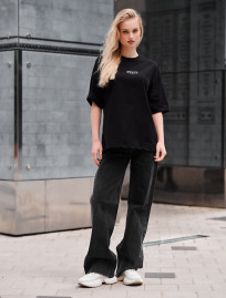 Tricou de damă Staff is logo black