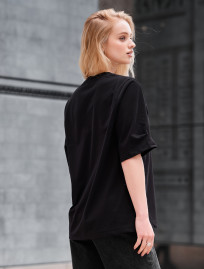 Tricou de damă Staff is logo black