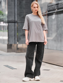 Tricou de damă Staff is logo gray