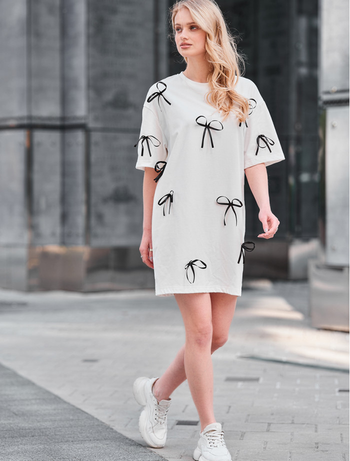 Rochie Staff may white