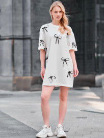 Rochie Staff may white