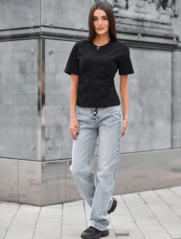 Tricou de damă Staff sju black