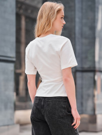 Tricou de damă Staff sju white
