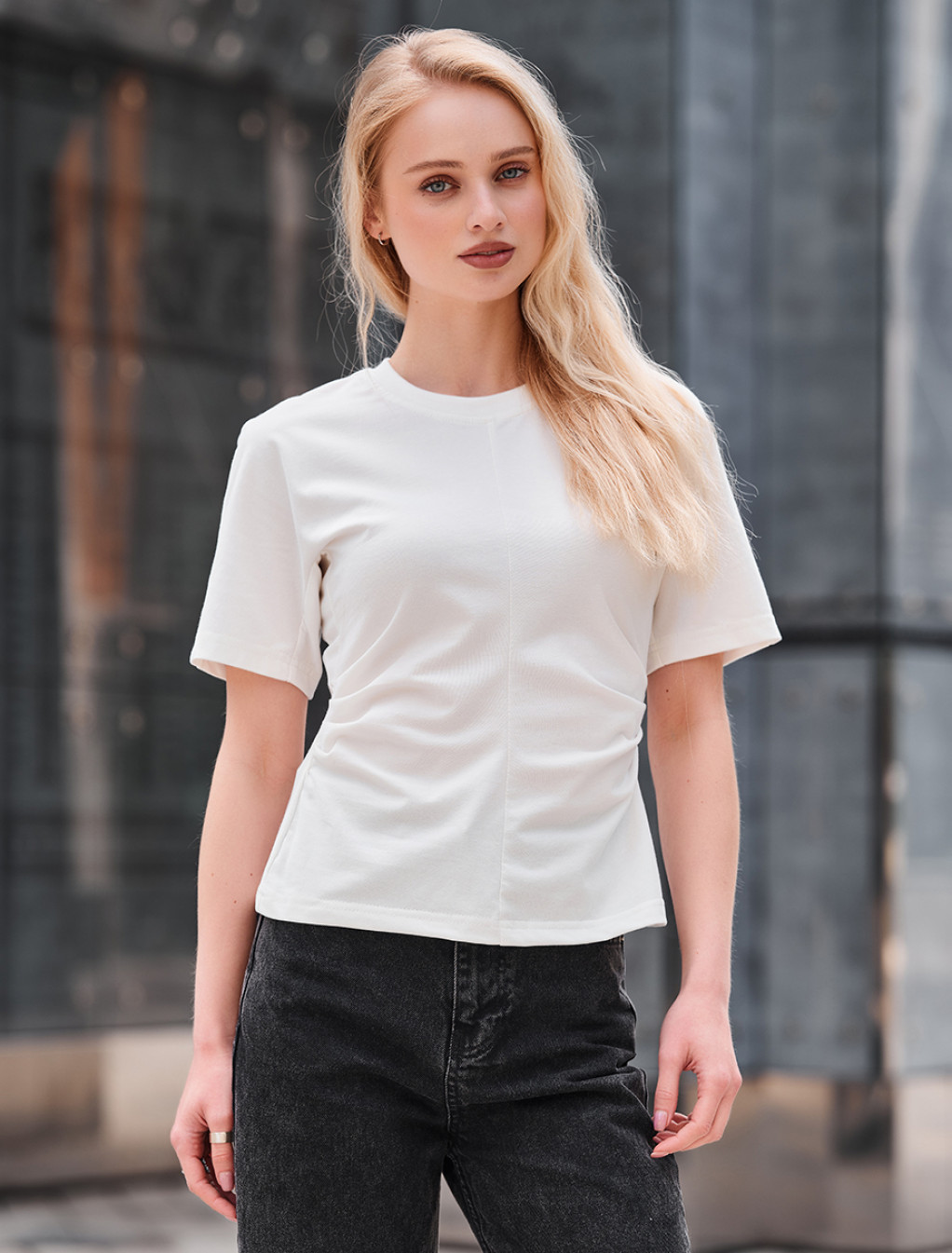 Tricou de damă Staff sju white