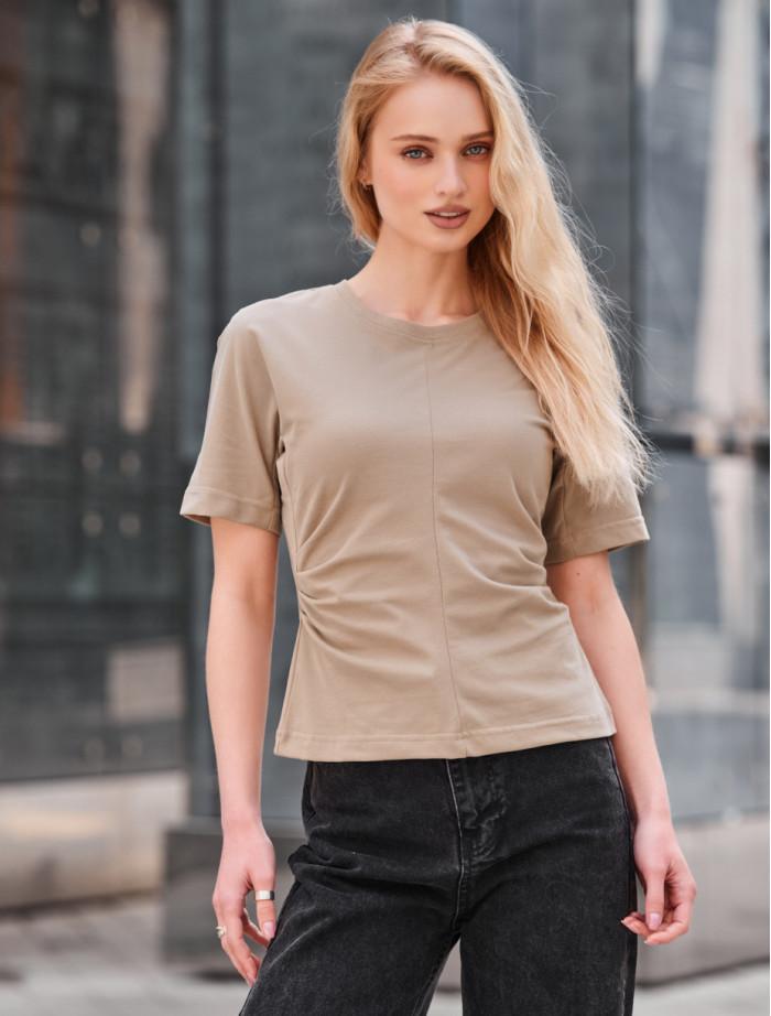 Tricou de damă Staff sju dark olive