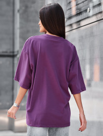 Tricou de damă Staff ri viola oversize