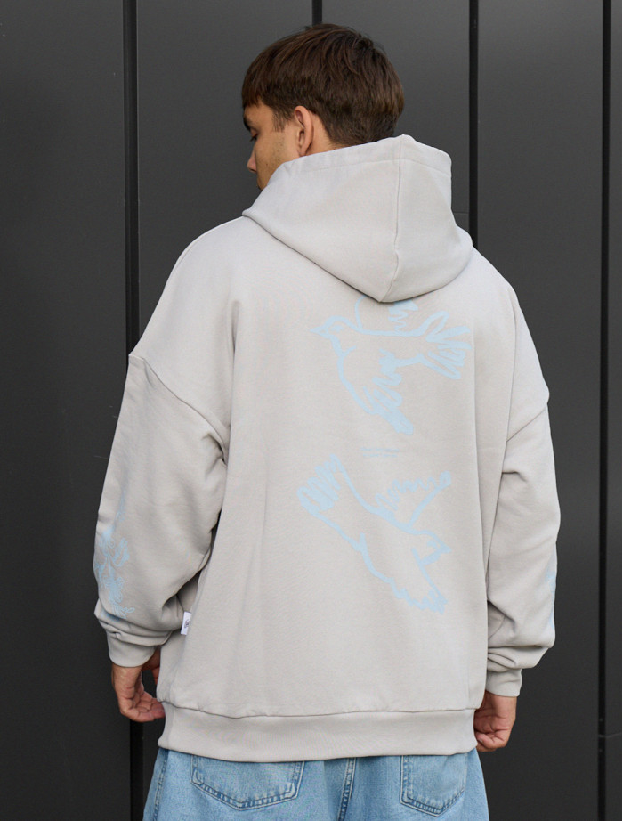 Hanorac Staff birds oversize