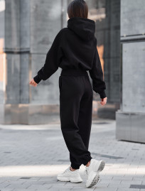 Costum de trening de damă Staff meg black fleece