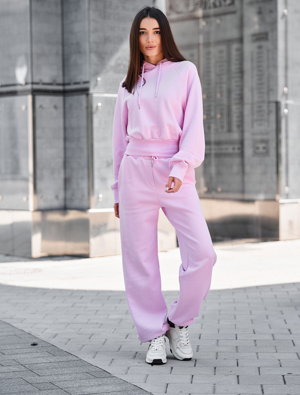 Costum de trening de damă Staff meg light pink