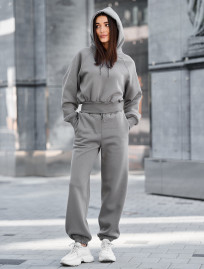 Costum de trening de damă Staff meg gray fleece