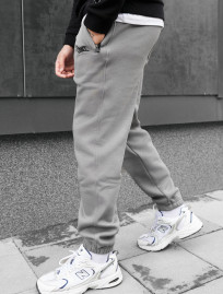 Pantaloni de trening Staff pul gray fleece