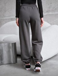Pantaloni de trening de damă Staff yea dark gray