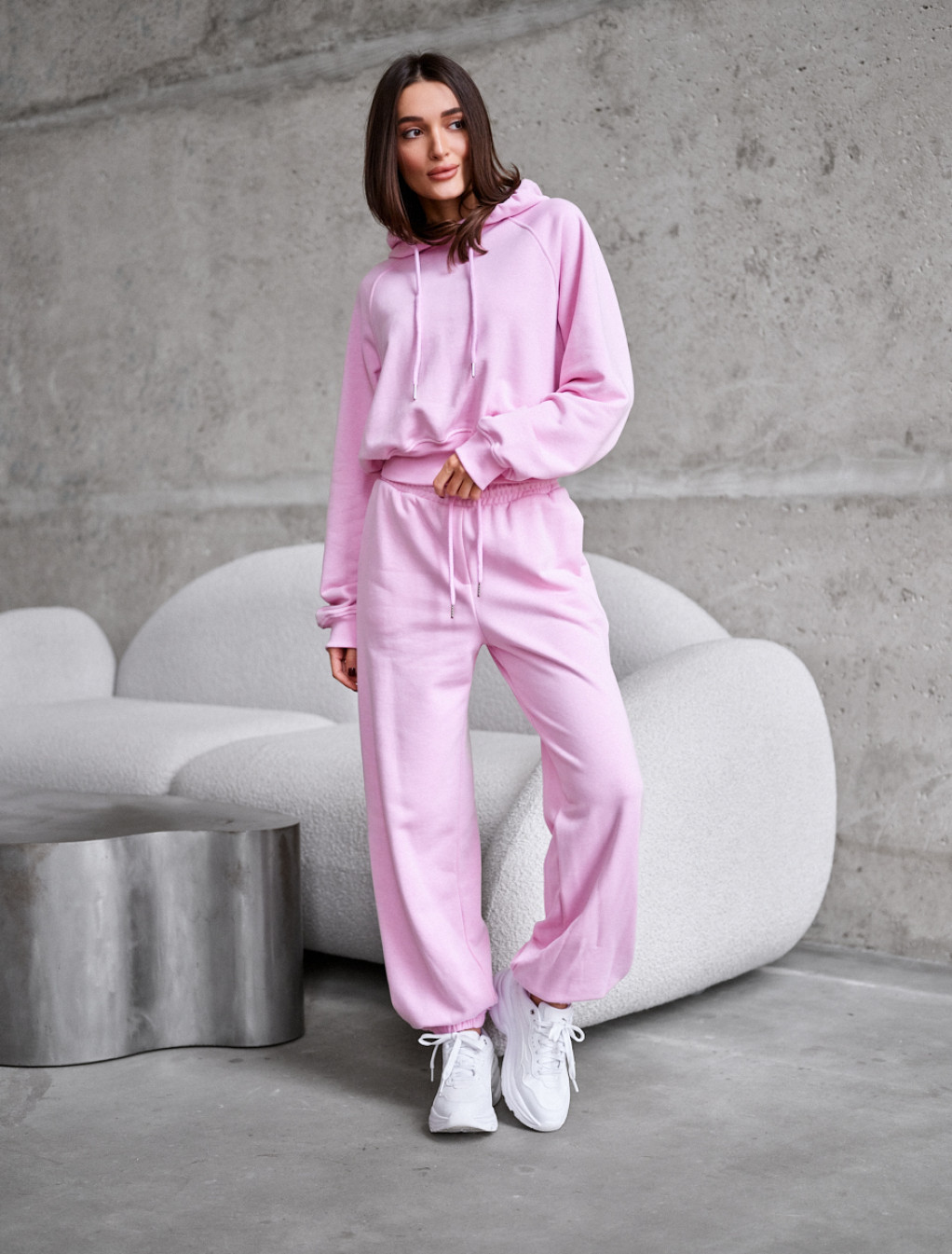 Costum de trening de damă Staff meg light pink