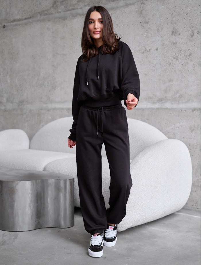 Costum de trening de damă Staff meg black