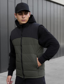 Vestă Staff flox khaki & gray