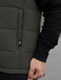 Vestă Staff flox khaki & gray