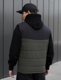 Vestă Staff flox khaki & gray