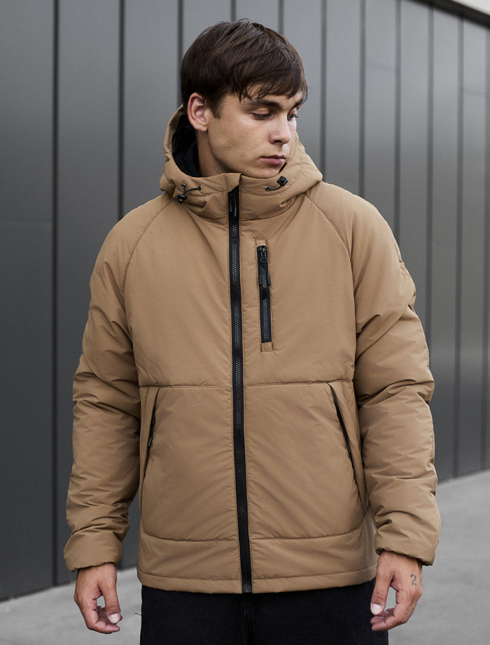 Geacă demi-sezon Staff na beige