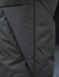Geacă de iarnă Staff br dark khaki logo