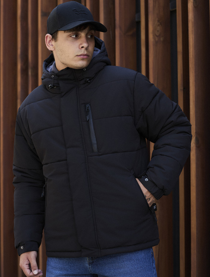 Geacă de iarnă Staff sp black