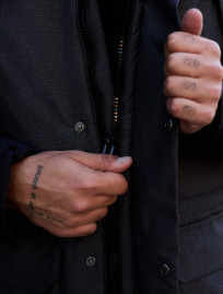 Parka de iarnă Staff to black & graphite