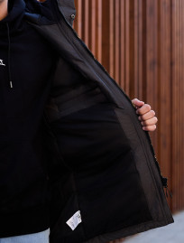Parka de iarnă Staff to black & graphite