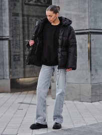 Geacă de iarnă de damă Staff ch black