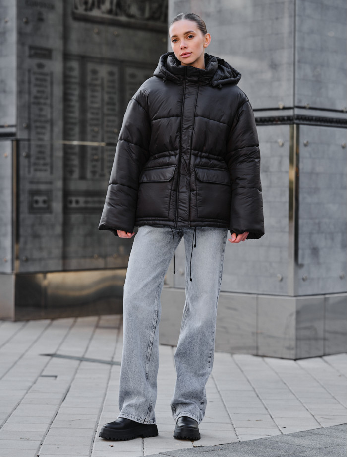 Geacă de iarnă de damă Staff ch black