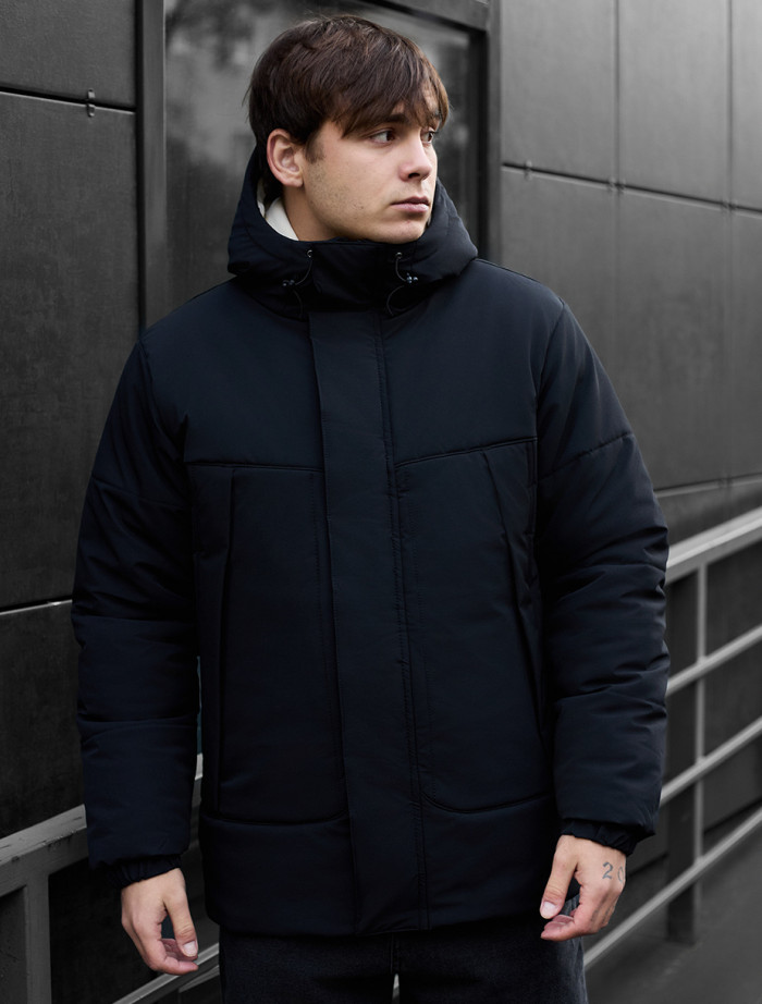 Geacă de iarnă Staff ja black