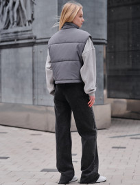 Vestă de damă Staff raix gray