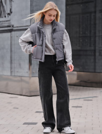 Vestă de damă Staff raix gray