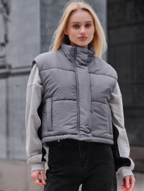 Vestă de damă Staff raix gray