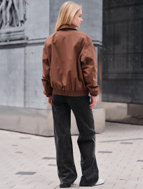 Jachetă bomber de damă Staff litz brown
