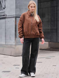 Jachetă bomber de damă Staff litz brown