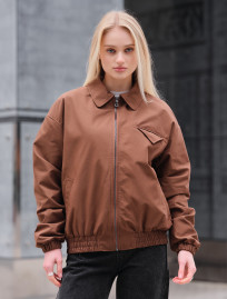 Jachetă bomber de damă Staff litz brown