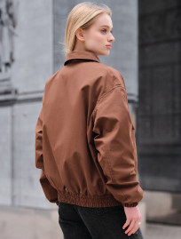 Jachetă bomber de damă Staff litz brown