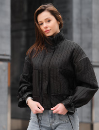 Geacă de iarnă Staff wo black