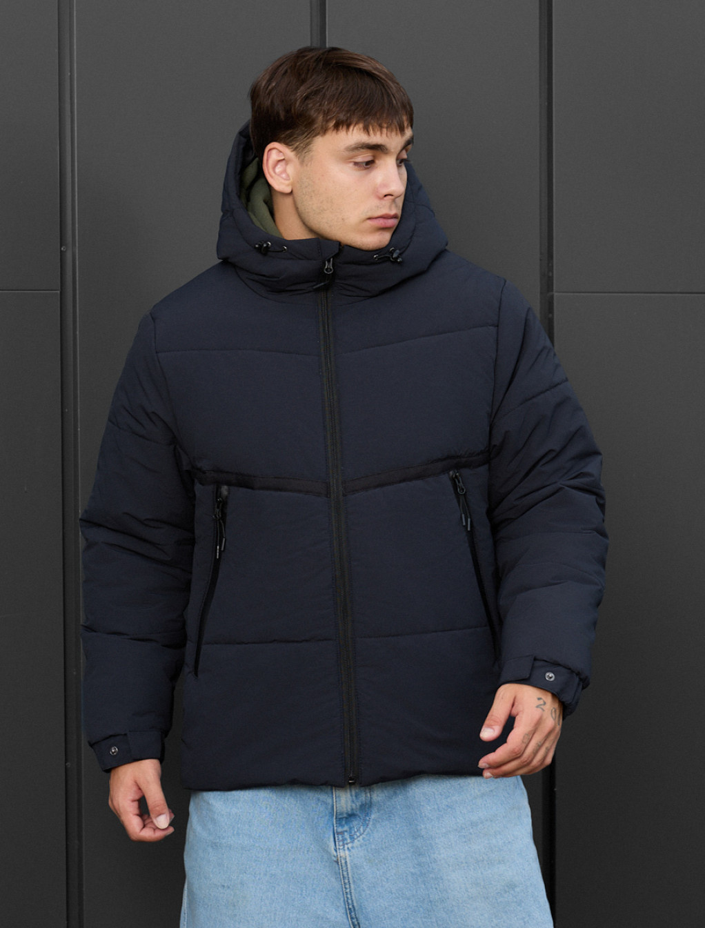 Geacă de iarnă Staff krix navy