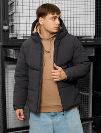 Geacă de iarnă Staff krix dark gray