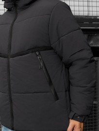 Geacă de iarnă Staff krix dark gray