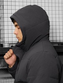 Geacă de iarnă Staff krix dark gray