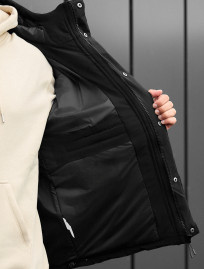 Geacă de iarnă Staff born black