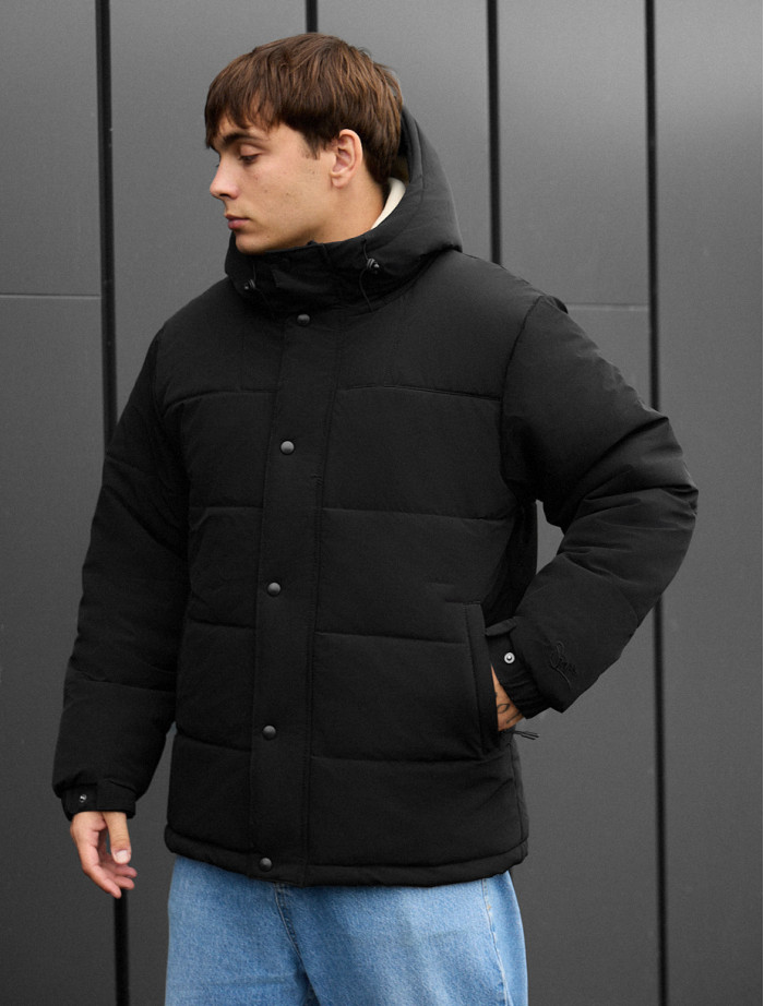 Geacă de iarnă Staff born black