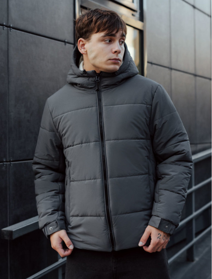 Зимова куртка Staff no gray