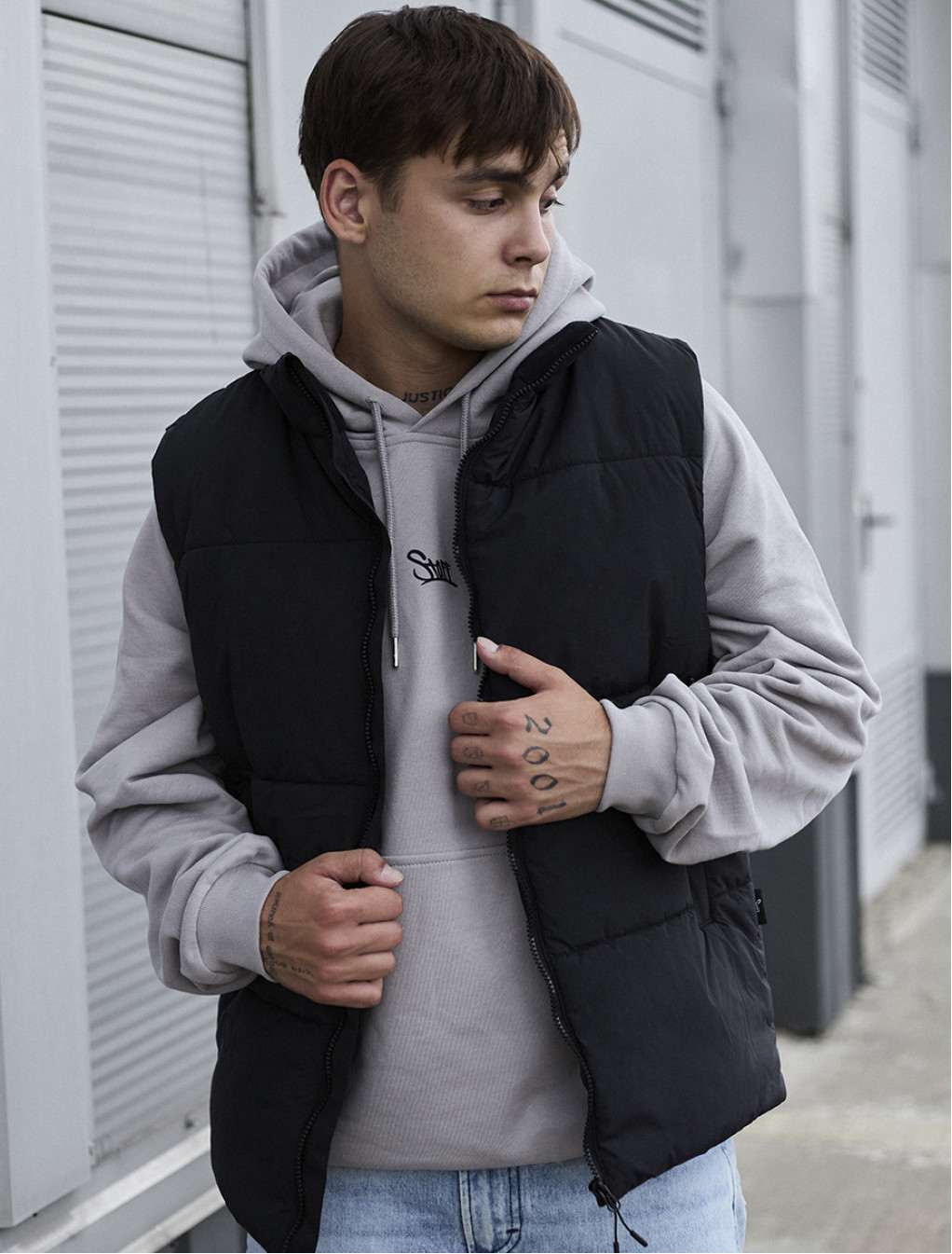 Vestă Staff miko black