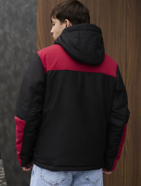 Geacă demi-sezon Staff ani black & red