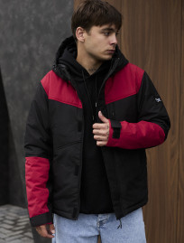 Geacă demi-sezon Staff ani black & red