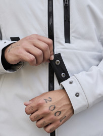 Geacă Staff soft shell mo white