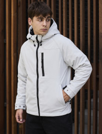 Geacă Staff soft shell mo white